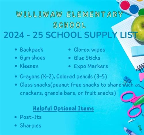 Supply List 24/25